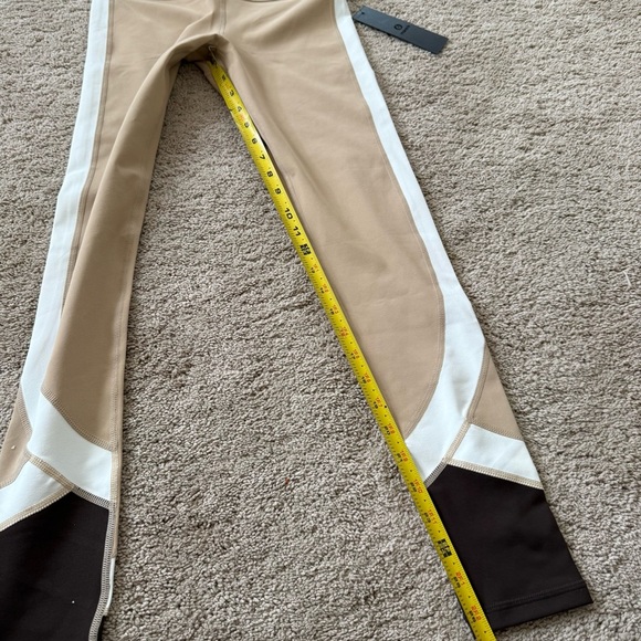 NWT Mono B Beige and Brown Leggings S - Picture 6 of 11